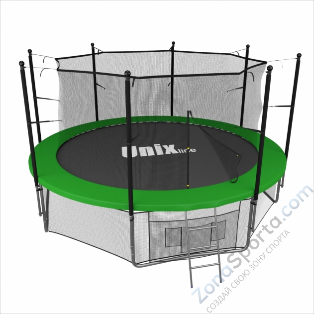 Батут Unix line 12 ft inside (Green)