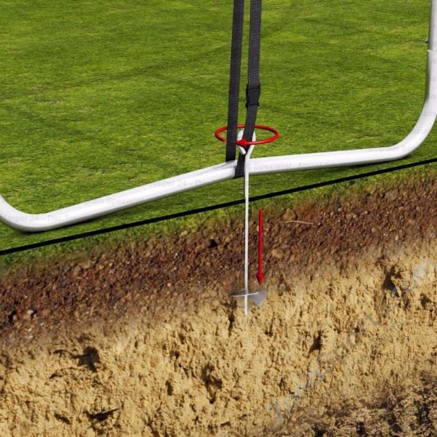 Батут Unix line 14 ft inside (Green)