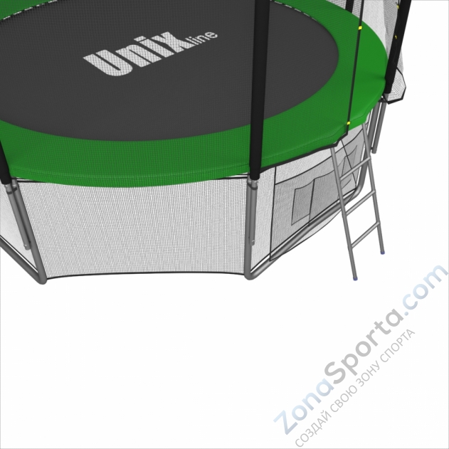 Батут Unix line 6 ft outside (Green)