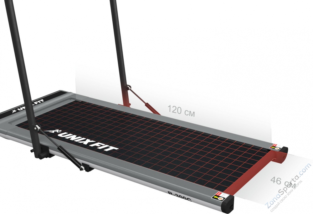 Беговая дорожка Unix Fit R-300C Grey