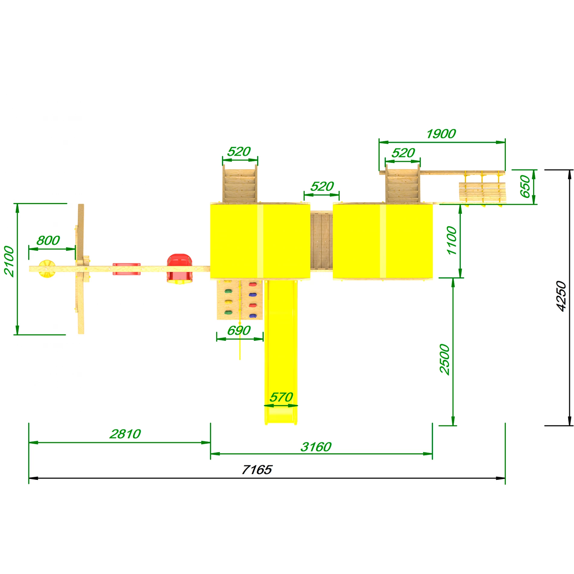 Детская площадка Пикник Стандарт Твин