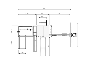 Детская игровая площадка IgraGrad X3