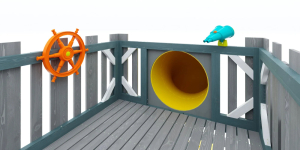 Детская игровая площадка Савушка PlayHouse-6 с домиком
