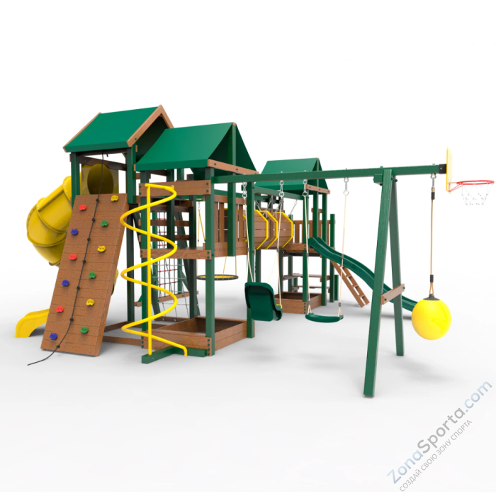 Детская площадка Пикник Форест Стэйдж Бонд с трубой