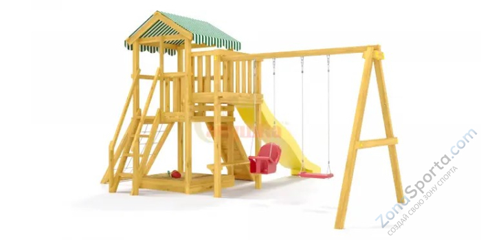 Детская площадка Савушка Мастер 2 Plus (горка 3 метра)
