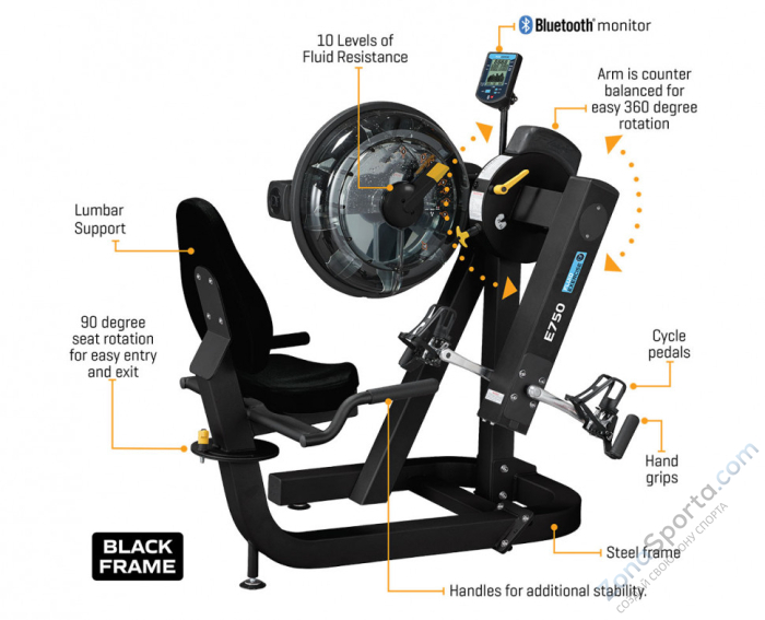 Эргометр E750 Cycle UBE