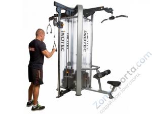 Тренажер 4-х сторонний силовой комплекс с защитными кожухами Inotec