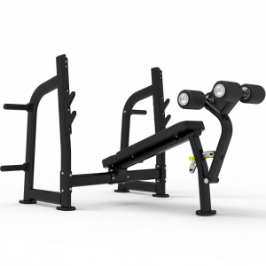 Олимпийская скамья с отрицательным наклоном для жима Impulse ITF8204