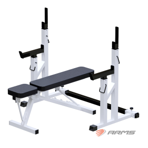 Скамья жимовая со стойками ARMS AR004.1