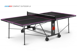 Стол теннисный Start Line Compact-2 LX Всепогодный Black