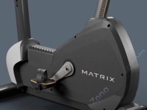 Вертикальный велоэргометр Matrix Performance с консолью Premium LED